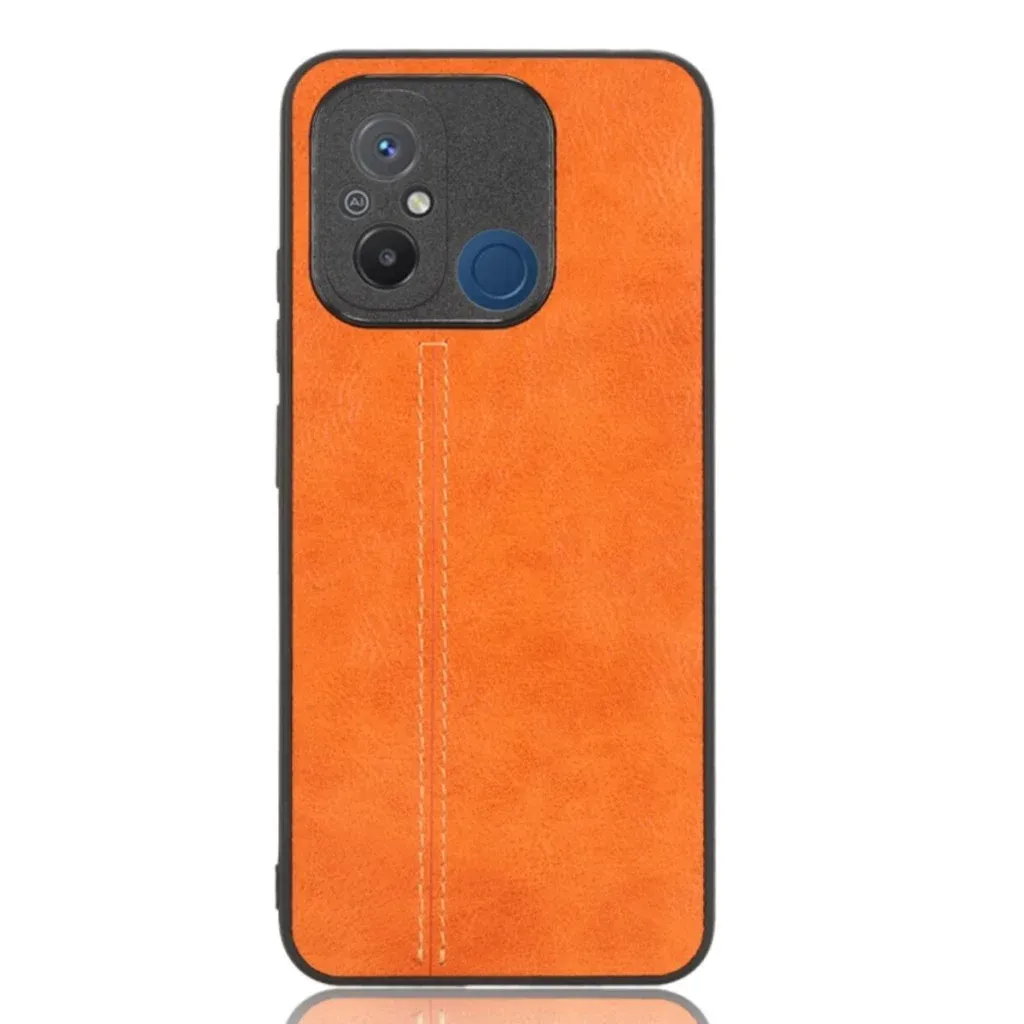 Чехол-накладка Cosmic Leather Case for Xiaomi Redmi 12C/Poco С55 Orange