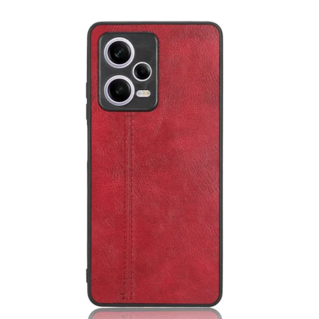 Чехол-накладка Cosmic Leather Case for Xiaomi Redmi Note 12 Pro 5G Red