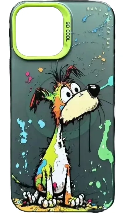 Чехол-накладка So Cool Print for Apple iPhone 15 8,Dog