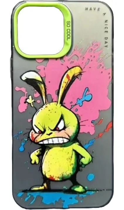 Чехол-накладка So Cool Print for Apple iPhone 15 2,Hare