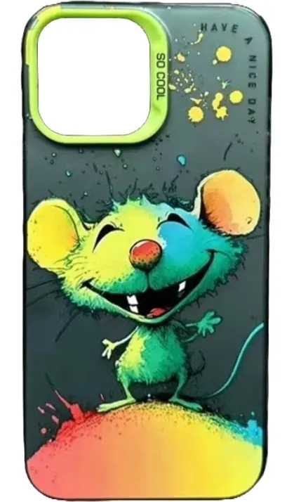 Чохол-накладка So Cool Print for Apple iPhone 15 14,Mouse