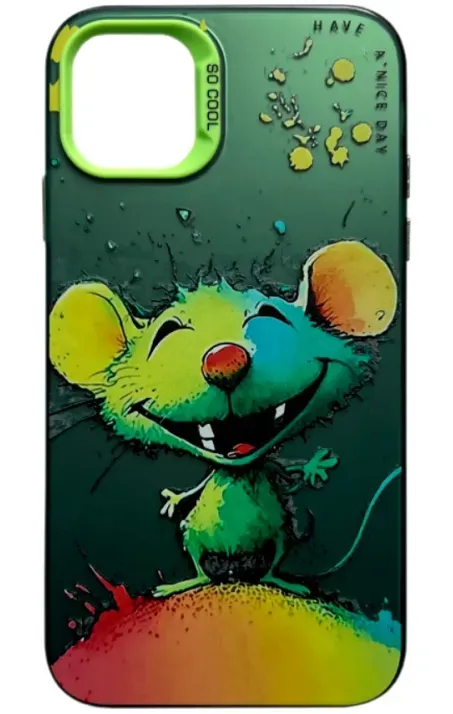 Чохол-накладка So Cool Print for Apple iPhone 12/12 Pro 14,Mouse