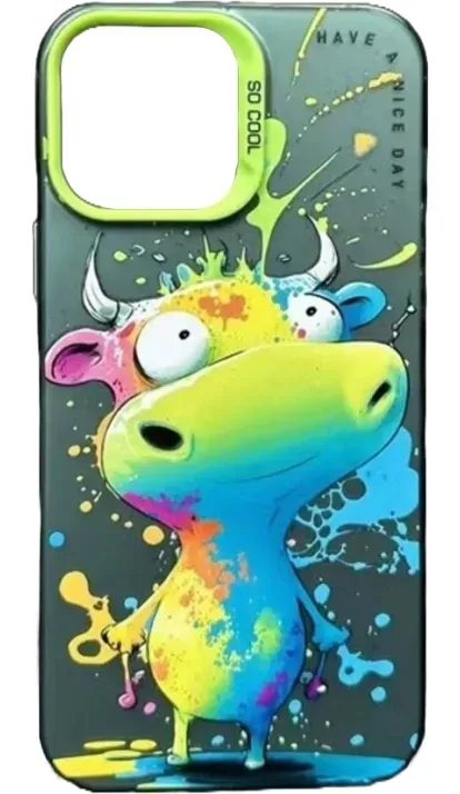 Чохол-накладка So Cool Print for Apple iPhone 15 23,Cow