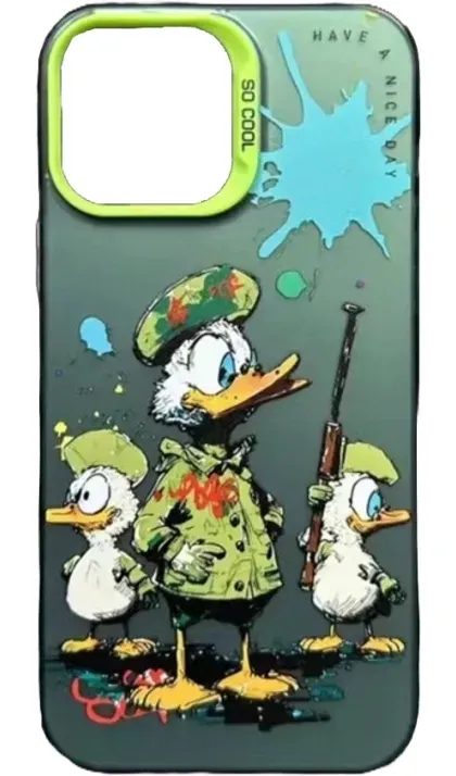 Чохол-накладка So Cool Print for Apple iPhone 13/14 15,Duck