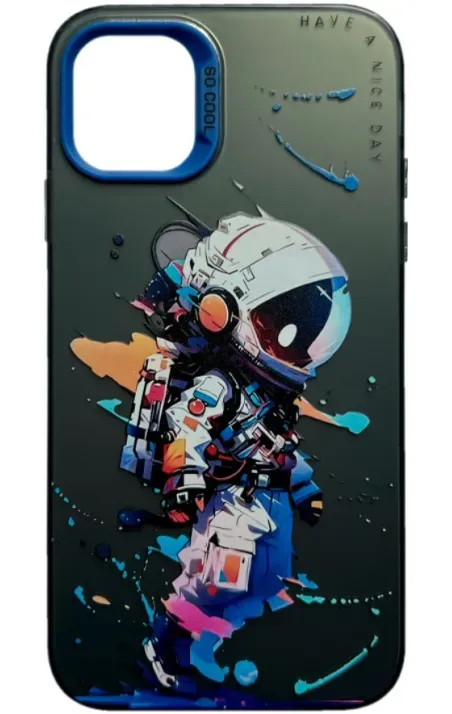 Чехол-накладка So Cool Print for Apple iPhone 12/12 Pro 10,Astronaut