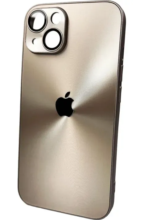 Чехол-накладка OG Acrylic Glass Gradient for Apple iPhone 15 Gold