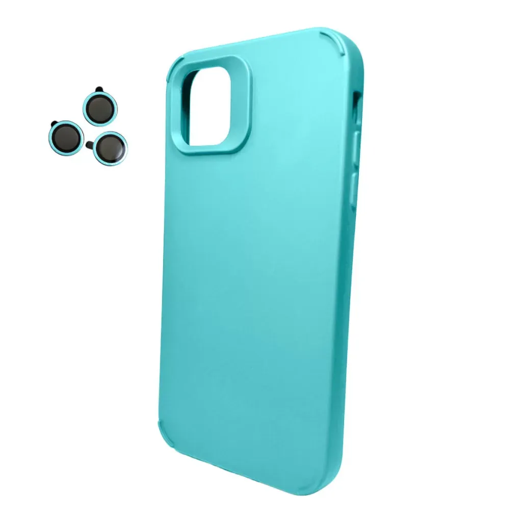 Панель Cosmic Silky Cam Protect for Apple iPhone 12/12 Pro Ocean Blue