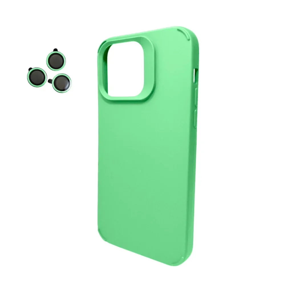 Панель Cosmic Silky Cam Protect for Apple iPhone 15 Green