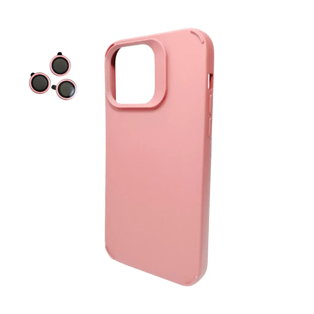 Панель Cosmic Silky Cam Protect for Apple iPhone 15 Pro Pink