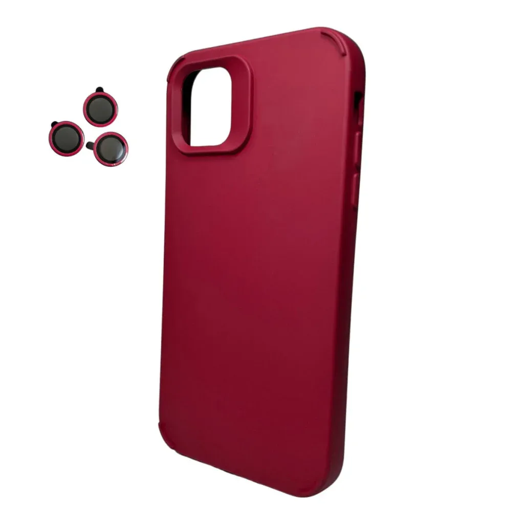 Панель Cosmic Silky Cam Protect for Apple iPhone 11 Wine Red