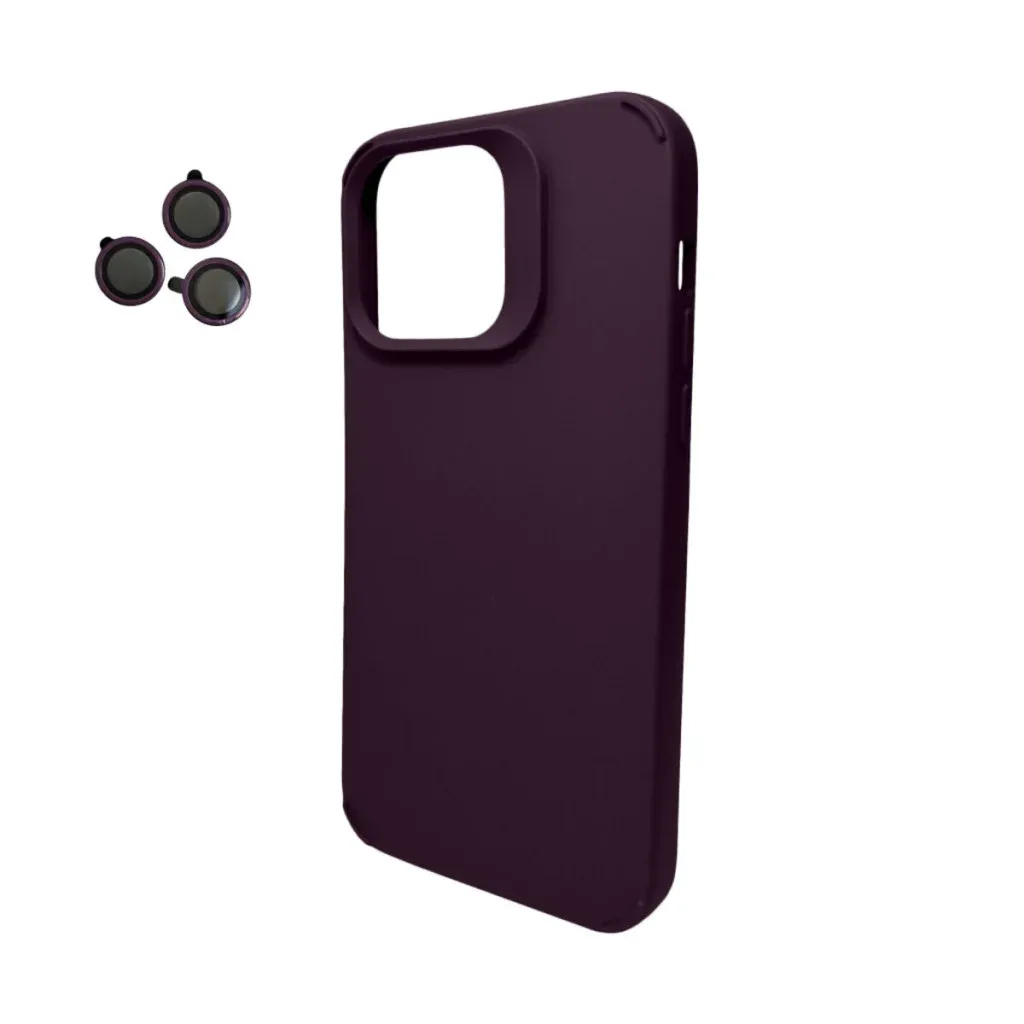 Панель Cosmic Silky Cam Protect for Apple iPhone 15 Pro Offcial Purple