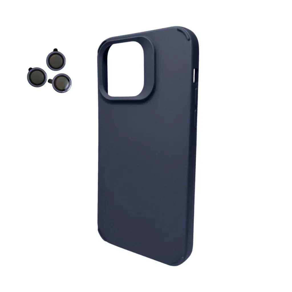 Панель Cosmic Silky Cam Protect for Apple iPhone 15 Deep Blue