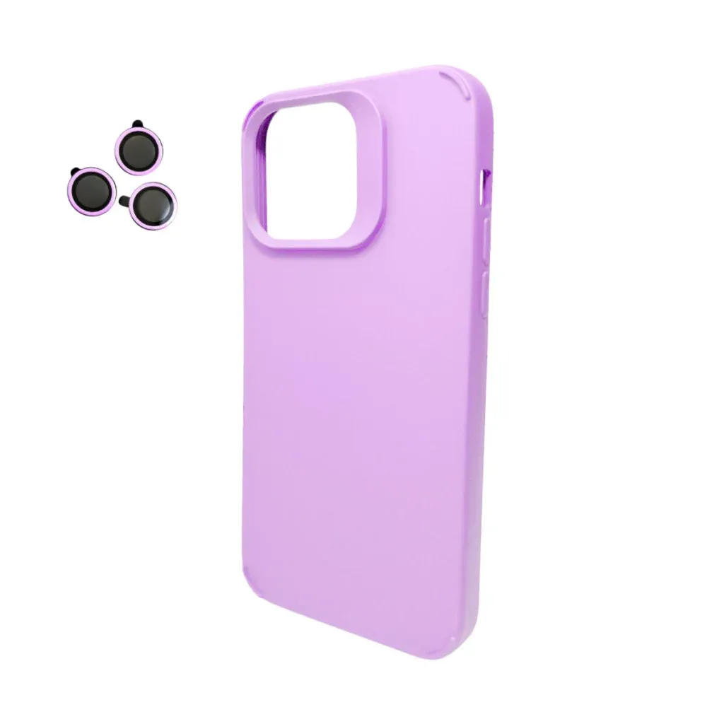 Панель Cosmic Silky Cam Protect for Apple iPhone 15 Pro Purple