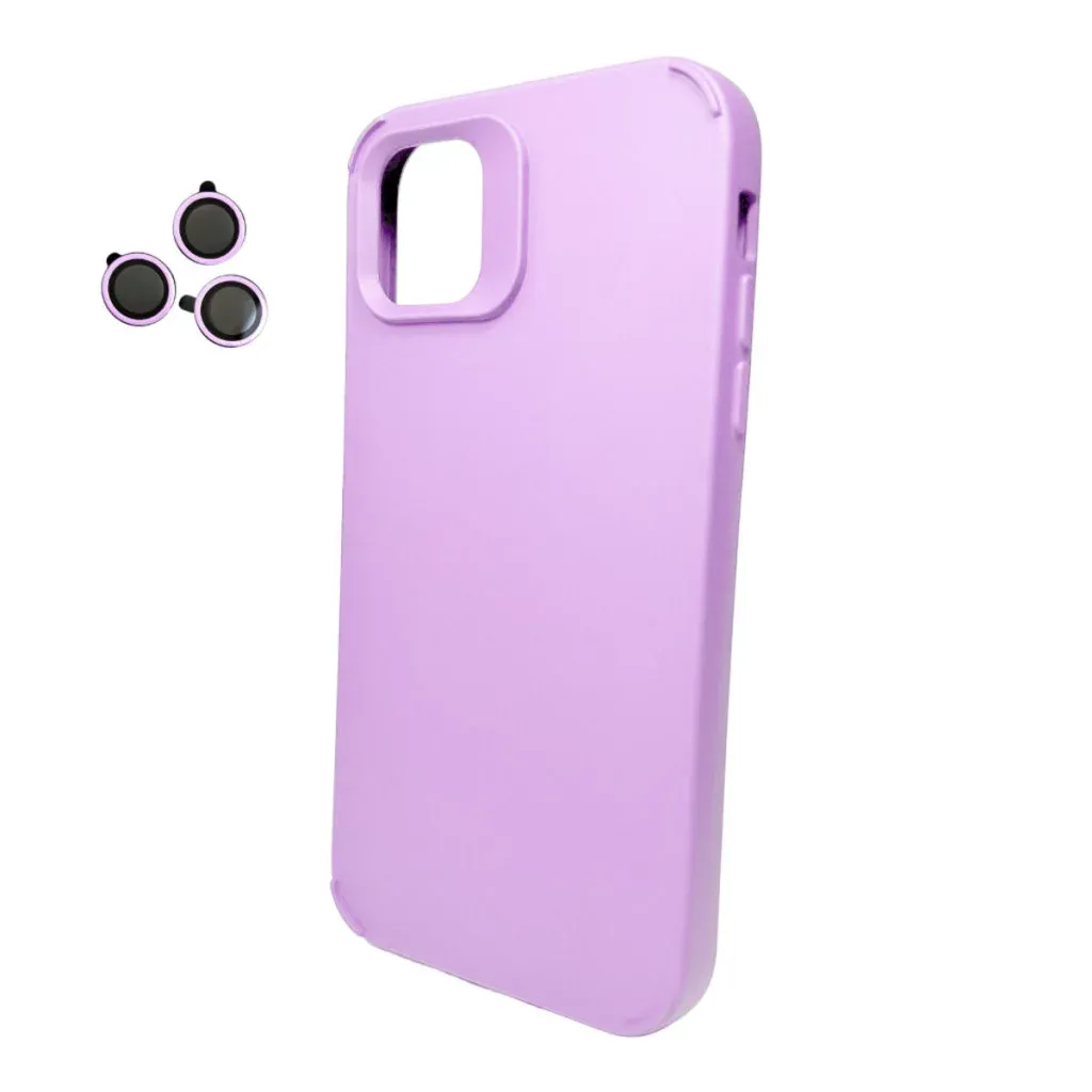 Панель Cosmic Silky Cam Protect for Apple iPhone 12 Pro Max Purple