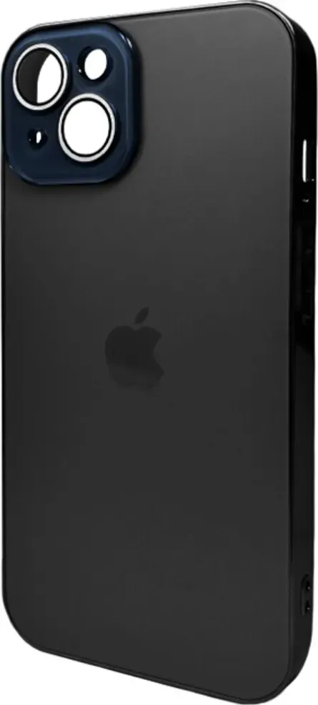 Чохол-накладка AG Glass Sapphire Frame MagSafe Logo for Apple iPhone 15 Black