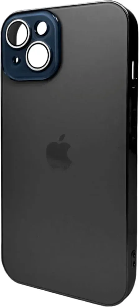 Чохол-накладка AG Glass Sapphire Frame MagSafe Logo for Apple iPhone 14 Black