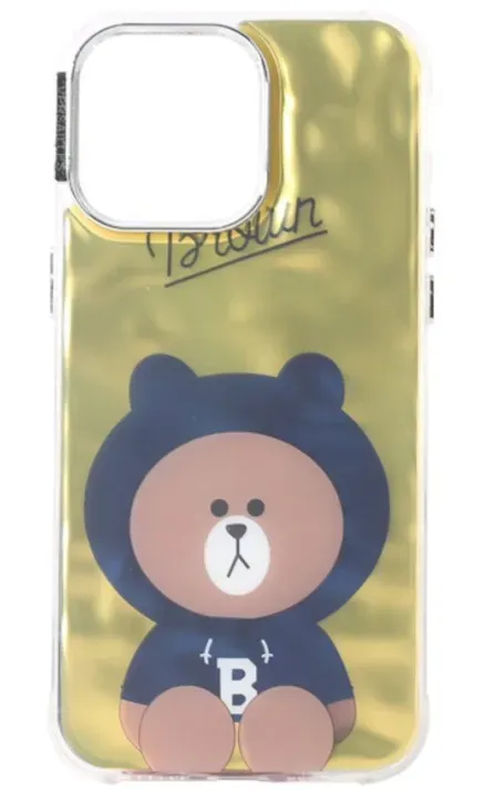 Чехол-накладка Versailles for Apple iPhone 15 Pro 13.Bear Yellow