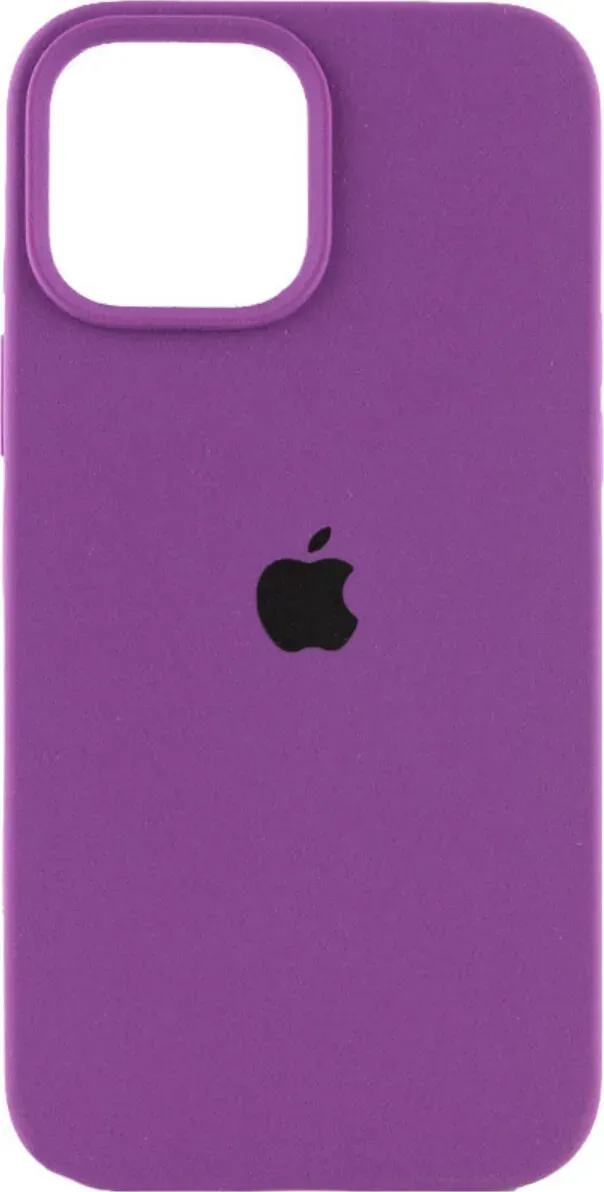 Чехол-накладка Silicone Full Case AA Open Cam for Apple iPhone 15 19,Purple