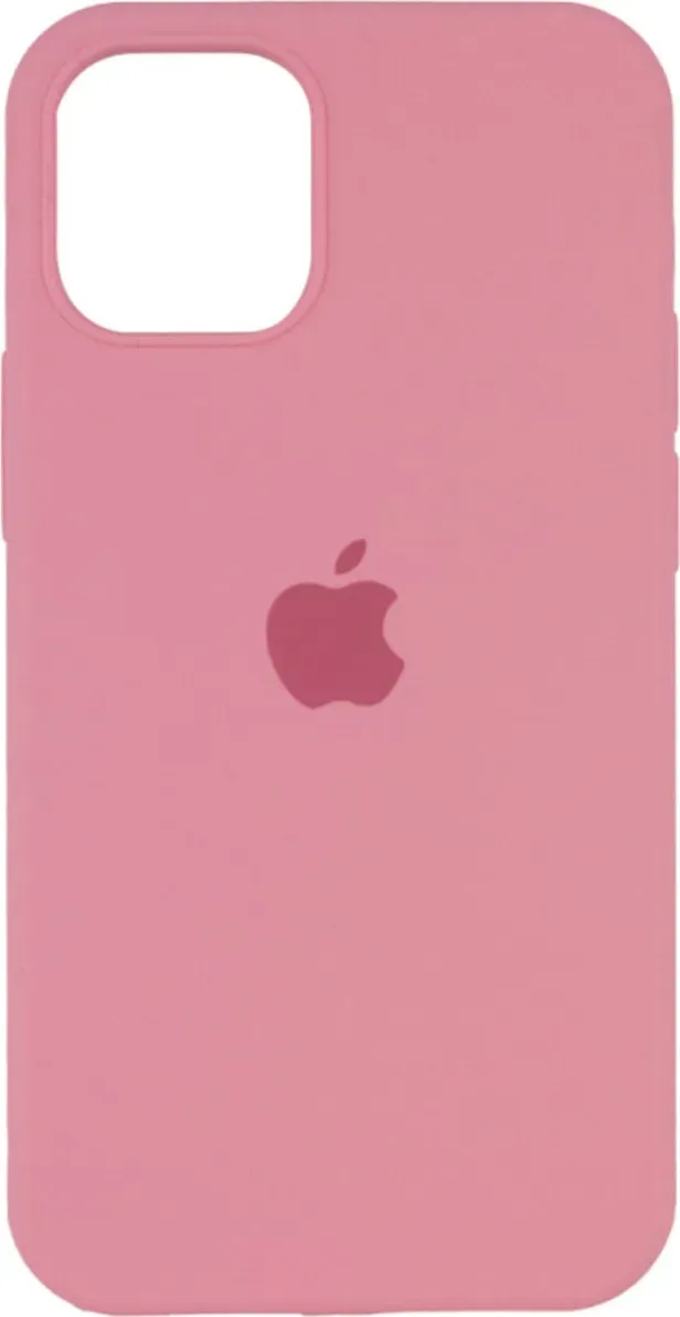 Чохол-накладка Silicone Full Case AA Open Cam for Apple iPhone 12 Pro 18,Peach