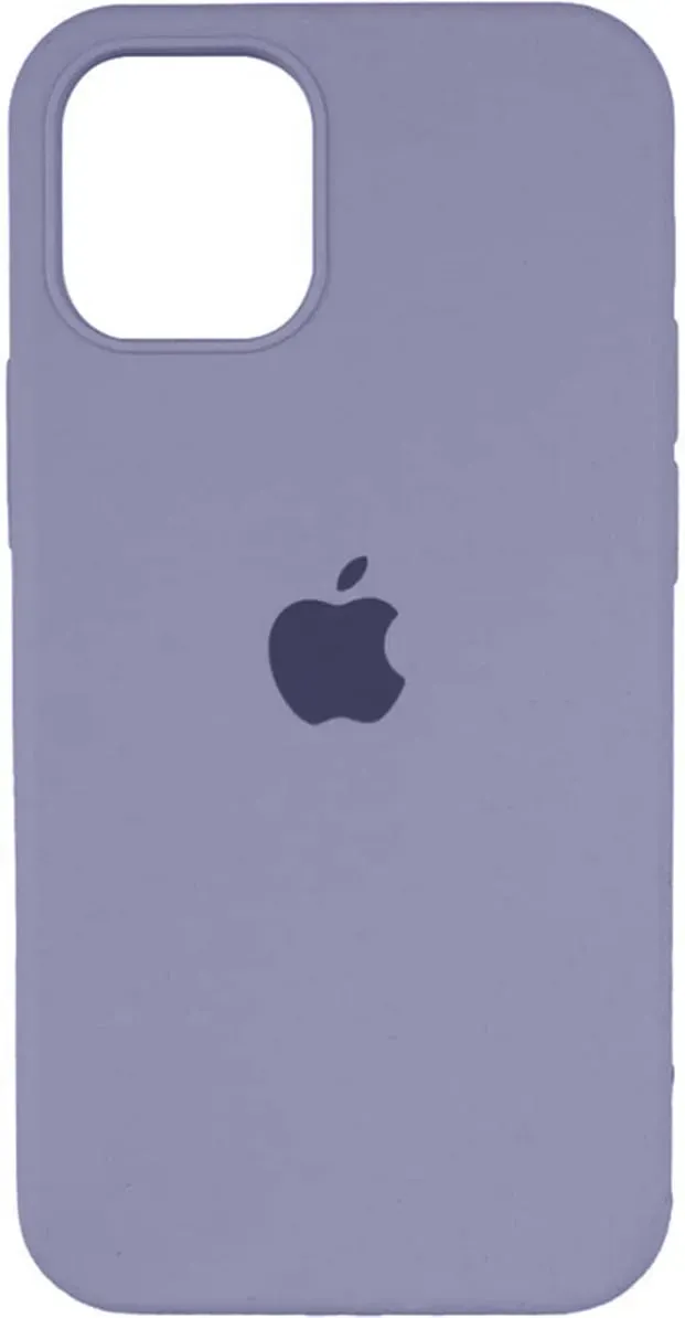 Чехол-накладка Silicone Full Case AA Open Cam for Apple iPhone 12 Pro 28,Lavender Grey