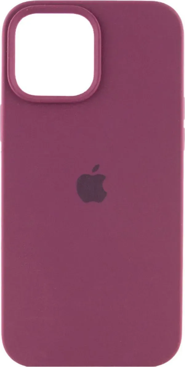 Чехол-накладка Silicone Full Case AA Open Cam for Apple iPhone 14 47,Plum
