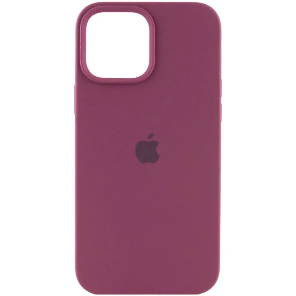 Чехол-накладка Silicone Full Case AA Open Cam for Apple iPhone 12 47,Plum