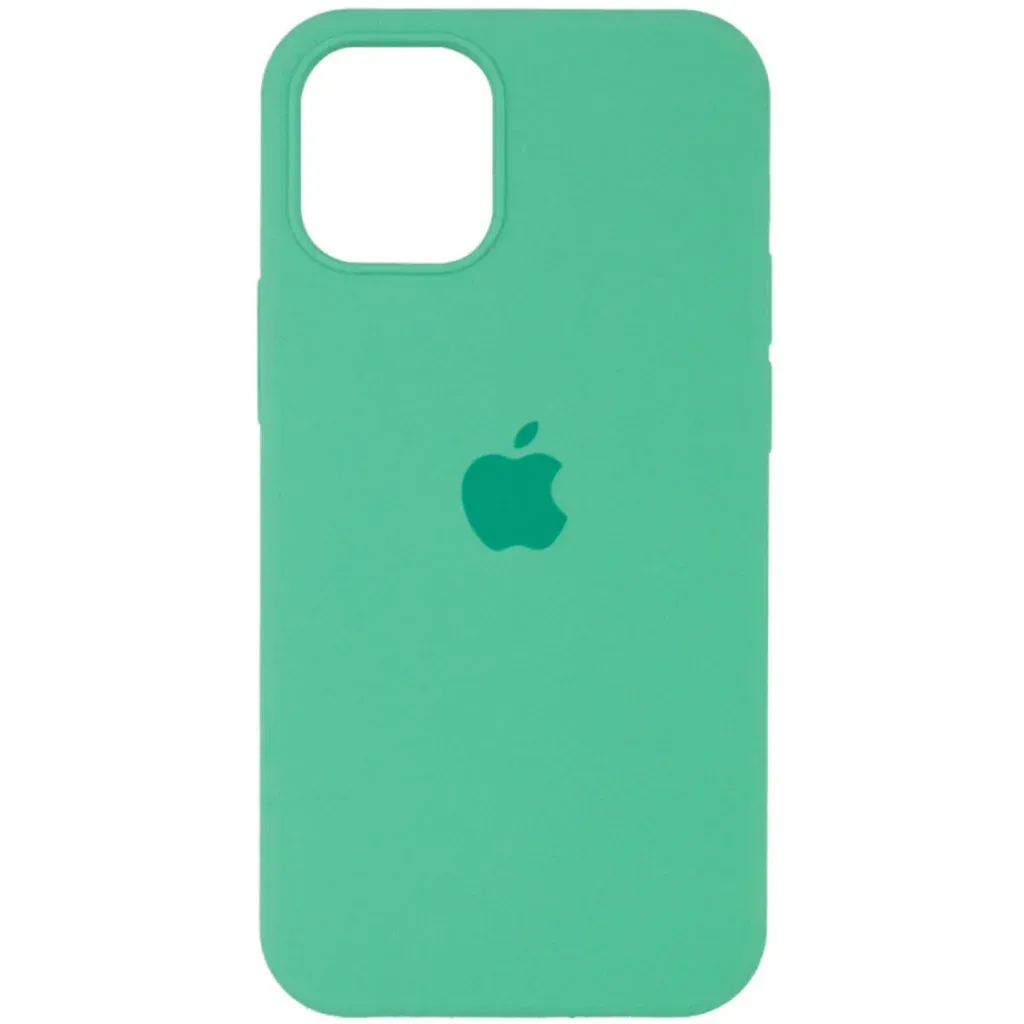 Чехол-накладка Silicone Full Case AA Open Cam for Apple iPhone 12 30,Spearmint