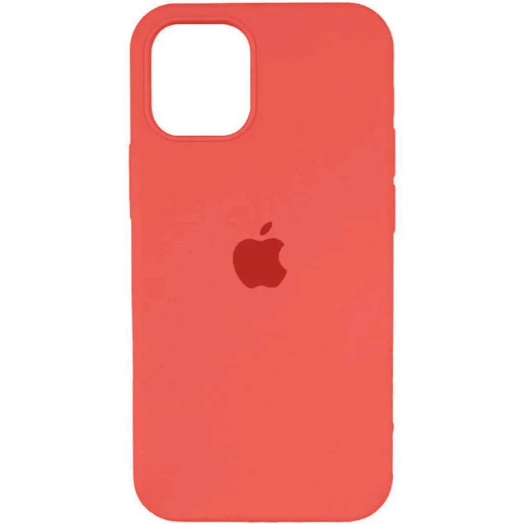 Чохол-накладка Silicone Full Case AA Open Cam for Apple iPhone 15 18,Peach