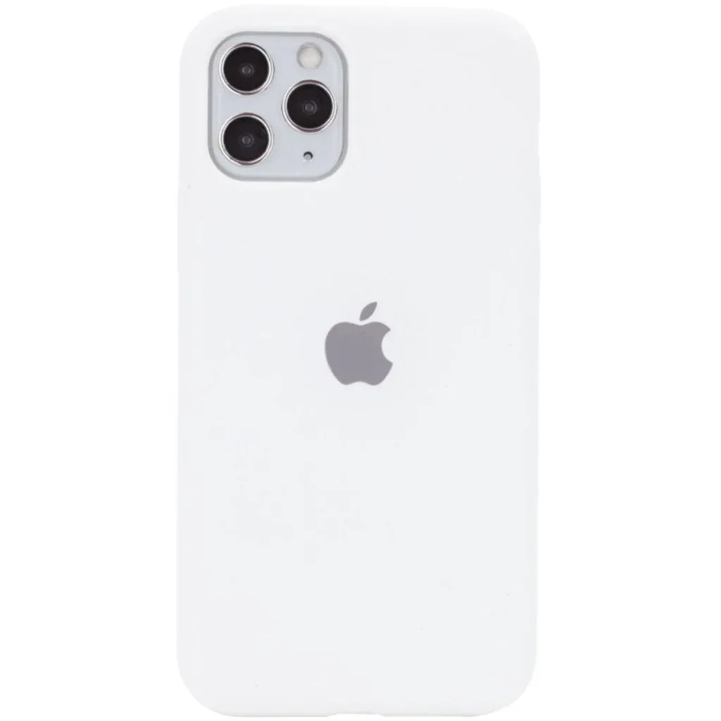 Чохол-накладка Silicone Full Case AA Open Cam для Apple iPhone 11 Pro 8,White