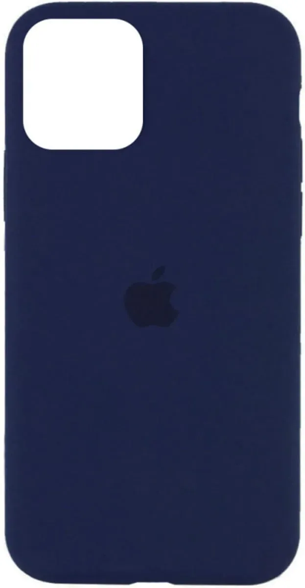 Чехол-накладка Silicone Full Case AA Open Cam для Apple iPhone 11 Pro круглый 7,Dark Blue