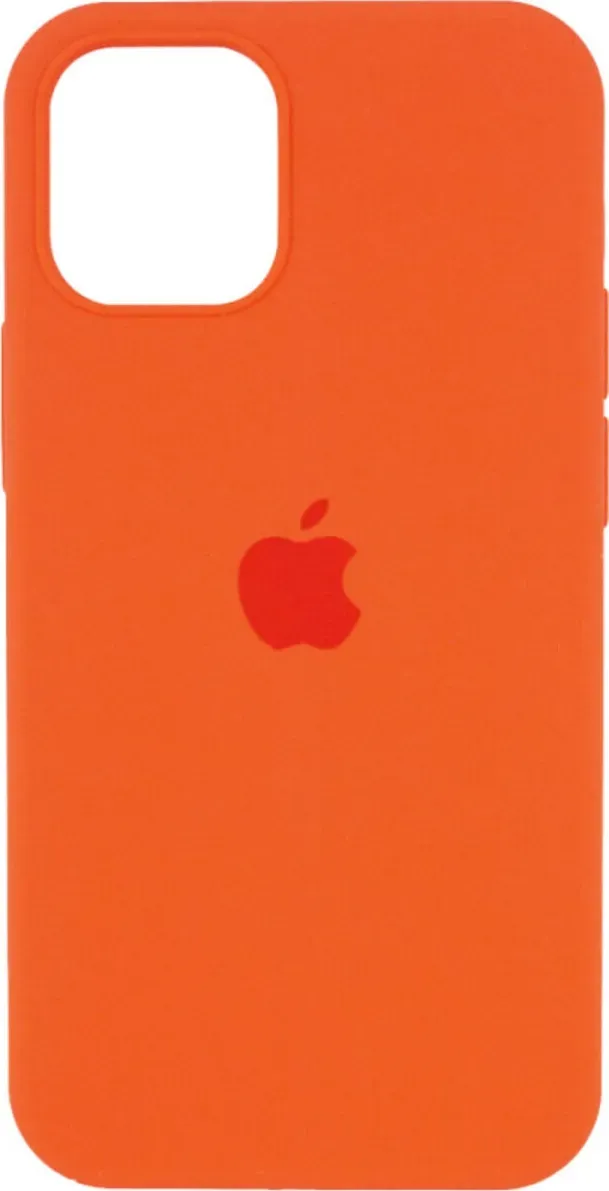 Чехол-накладка Silicone Full Case AA Open Cam for Apple iPhone 15 52,Orange