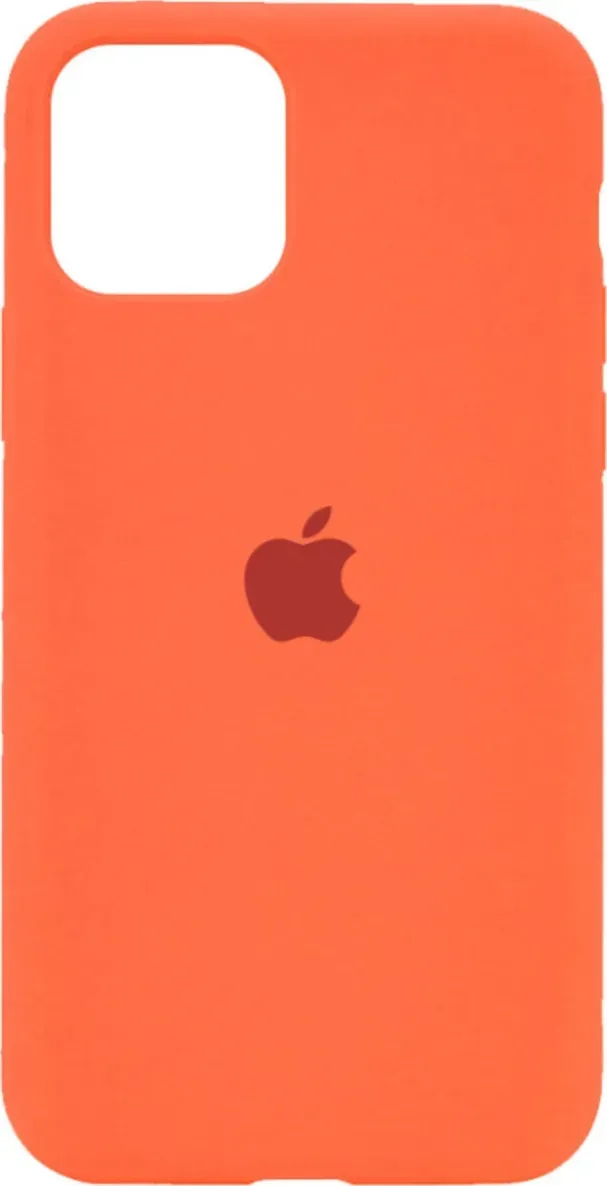 Чехол-накладка Silicone Full Case AA Open Cam для Apple iPhone 11 Pro Max круглый 52,Orange