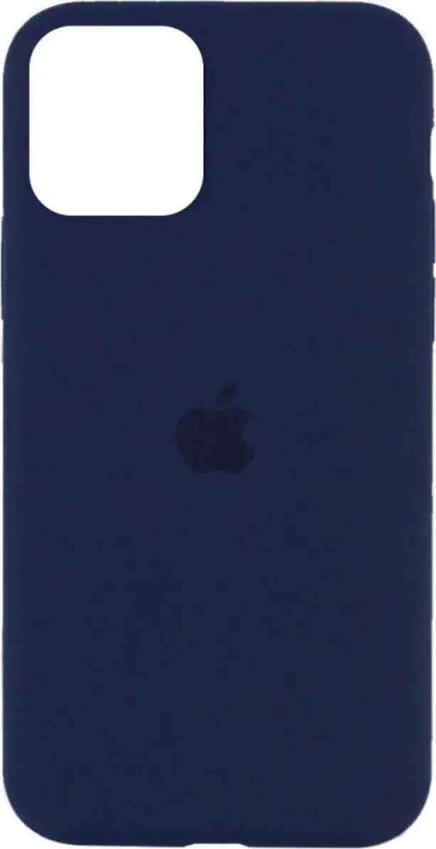 Чехол-накладка Silicone Full Case AA Open Cam для Apple iPhone 11 Pro Max круглый 7,Dark Blue