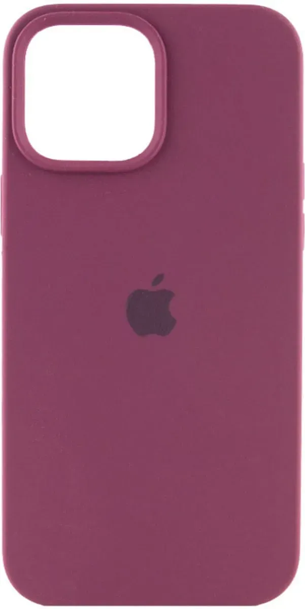 Чохол-накладка Silicone Full Case AA Open Cam for Apple iPhone 12 Pro Max 47,Plum