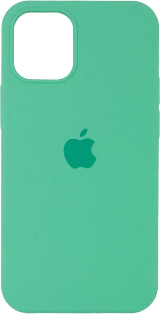 Чехол-накладка Silicone Full Case AA Open Cam for Apple iPhone 12 Pro Max 30,Spearmint