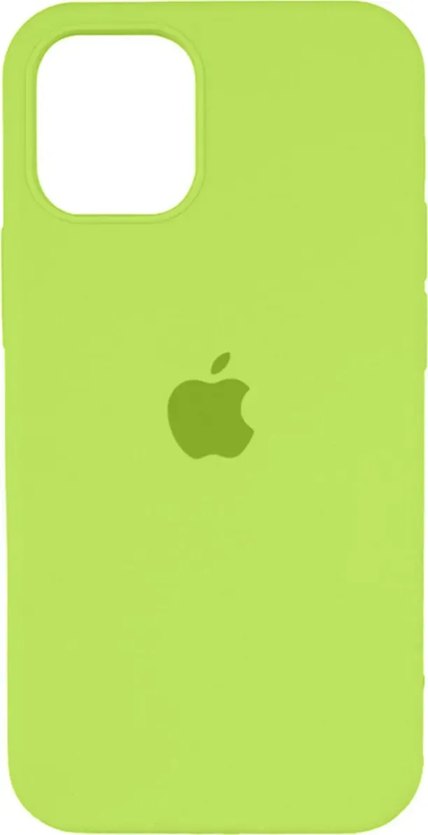 Чехол-накладка Silicone Full Case AA Open Cam for Apple iPhone 15 24,Shiny Green