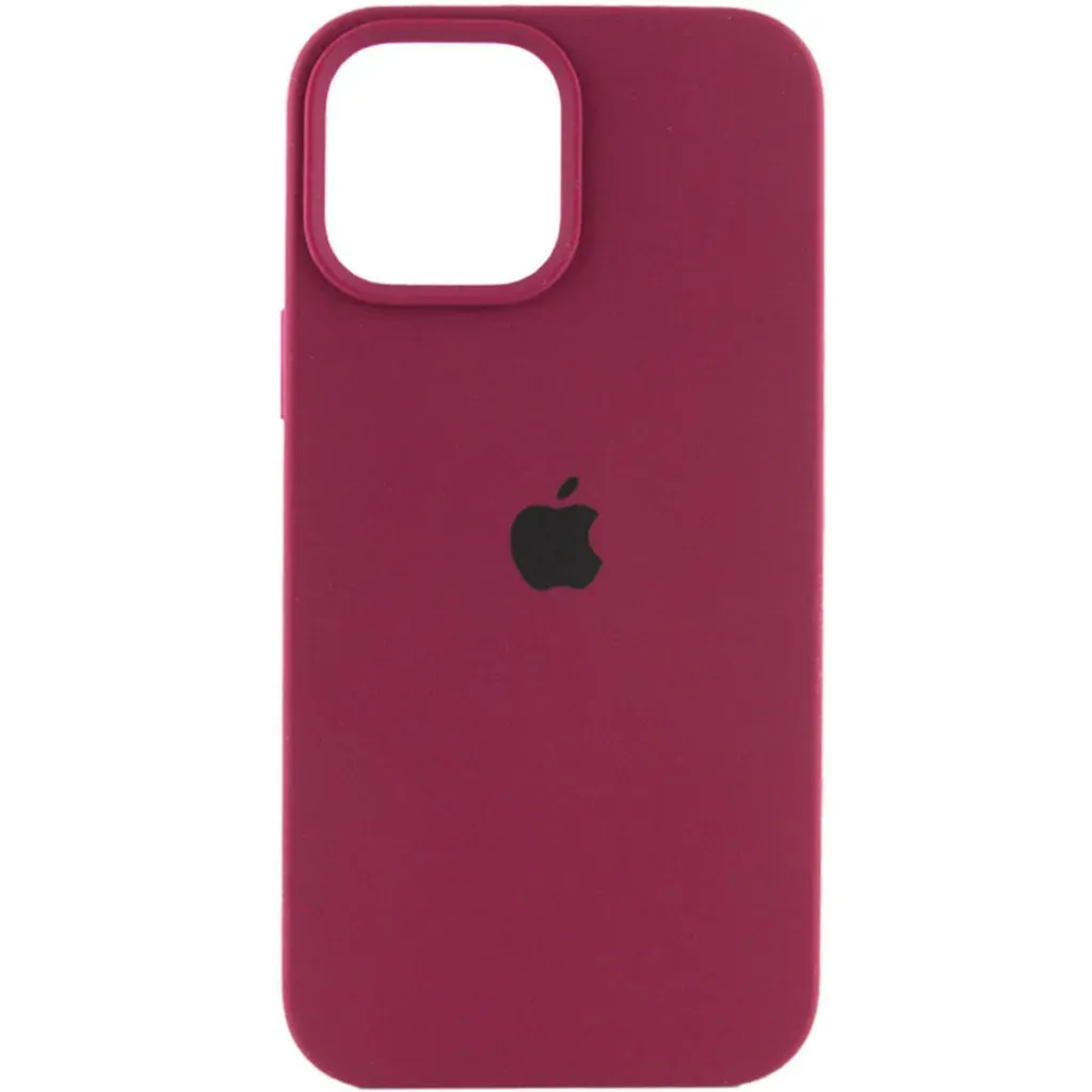 Чехол-накладка Silicone Full Case AA Open Cam for Apple iPhone 14 35,Maroon