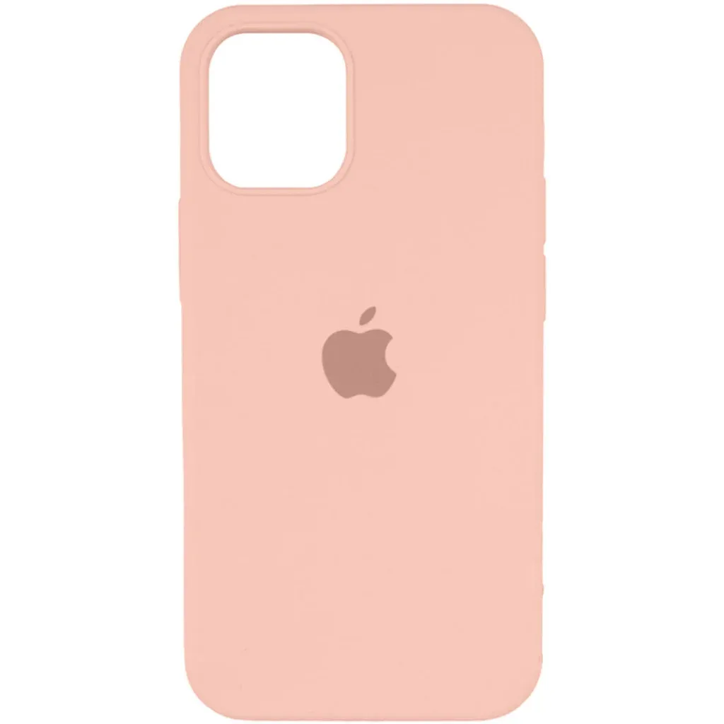 Чехол-накладка Silicone Full Case AA Open Cam for Apple iPhone 12 Pro Max 37,Grapefruit
