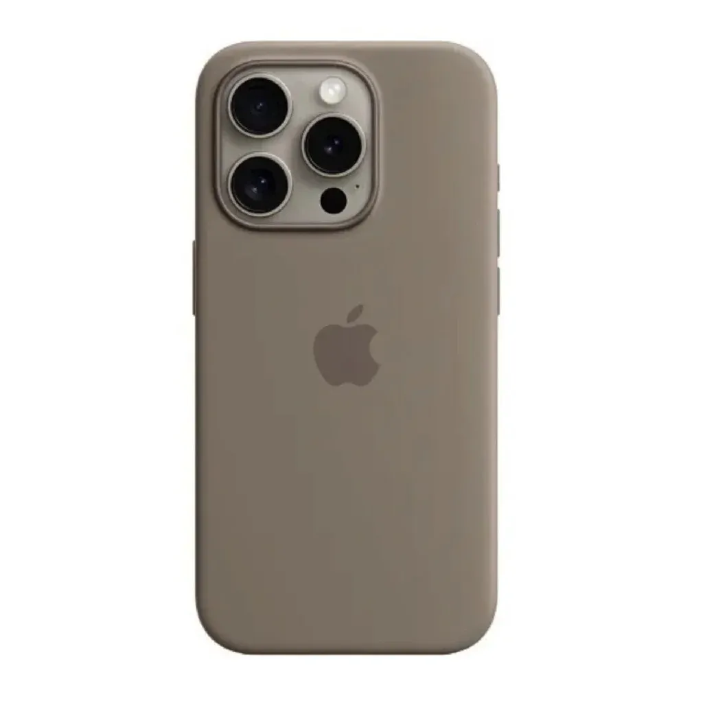 Чехол-накладка Silicone Full Case AAA MagSafe IC for iPhone 15 Clay