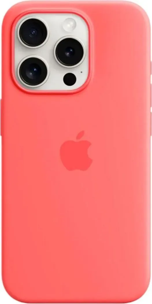Чехол-накладка Silicone Full Case AAA MagSafe IC for iPhone 15 Pro Max Guava