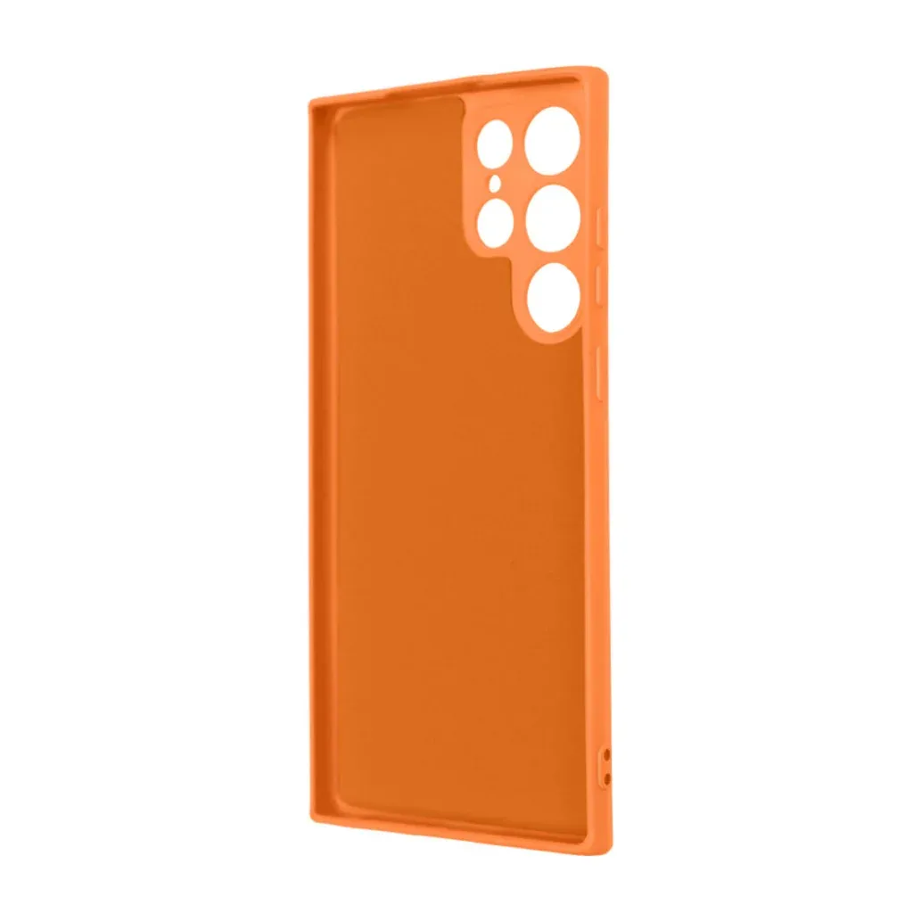 Панель Cosmic Full Case HQ 2mm for Samsung Galaxy S22 Ultra Orange Red