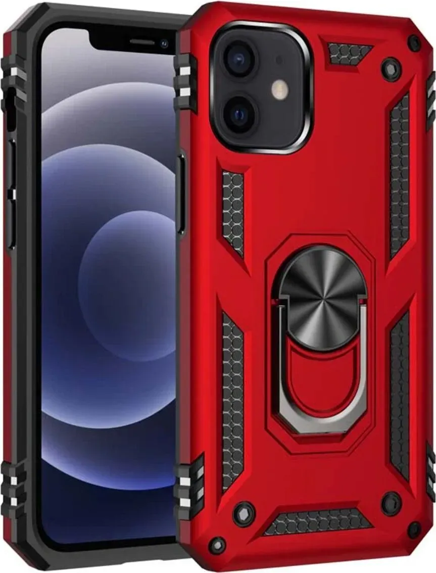 Чехол-накладка Cosmic Robot Ring for Apple iPhone 11 Red