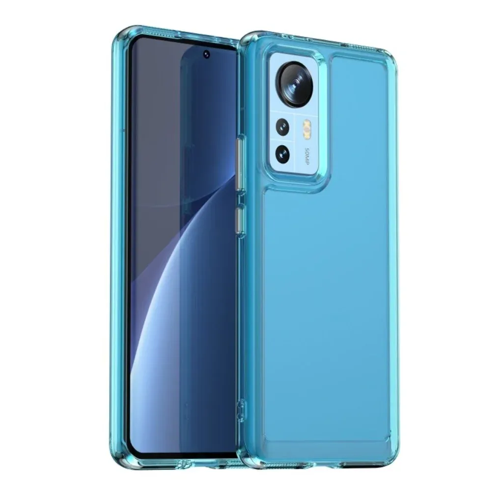 Панель Cosmic Clear Color 2 mm for Xiaomi Redmi Note 12 Pro 4G Transparent Blue