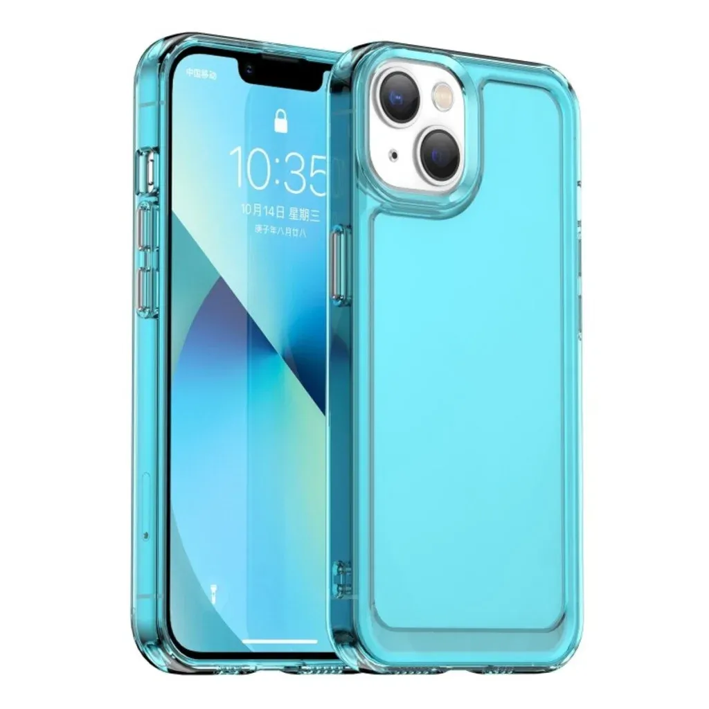 Панель Cosmic Clear Color 2 mm for Apple iPhone 13 Transparent Blue