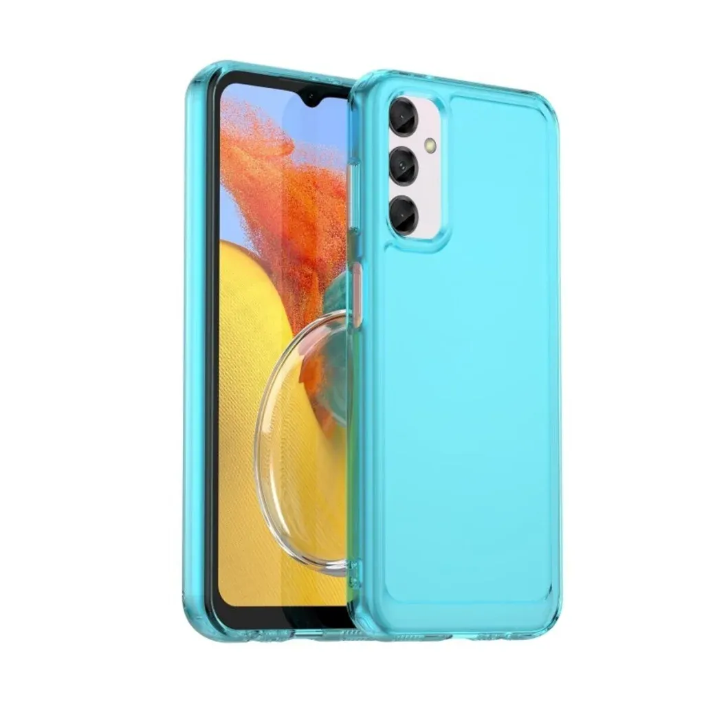 Панель Cosmic Clear Color 2 mm for Samsung Galaxy M14 5G Transparent Blue
