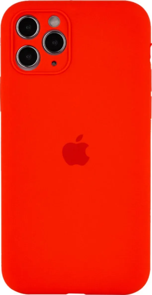 Чохол-накладка Silicone Full Case AA Camera Protect for Apple iPhone 12 Pro 11,Red