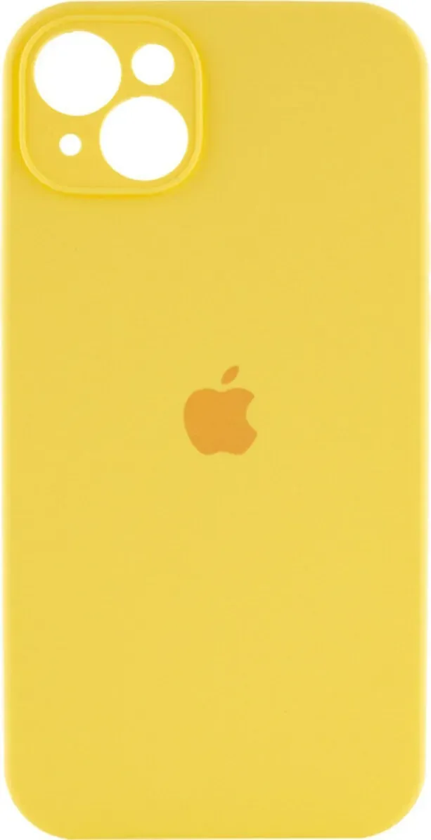 Чохол-накладка Silicone Full Case AA Camera Protect for Apple iPhone 15 56,Sunny Yellow