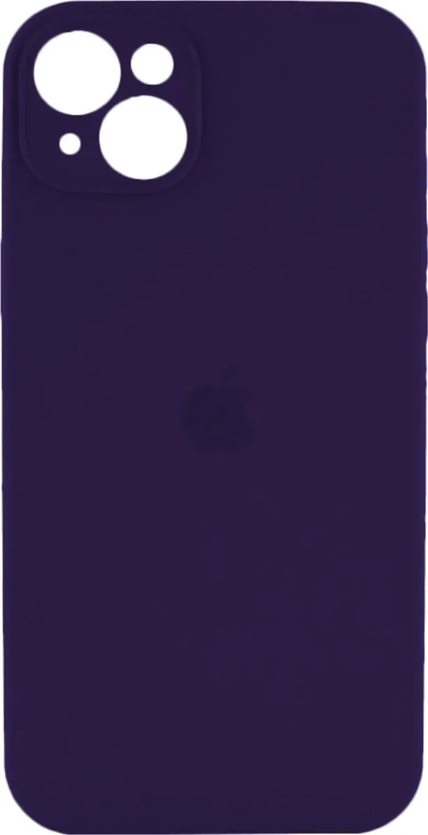 Чохол-накладка Silicone Full Case AA Camera Protect for Apple iPhone 14 59,Berry Purple