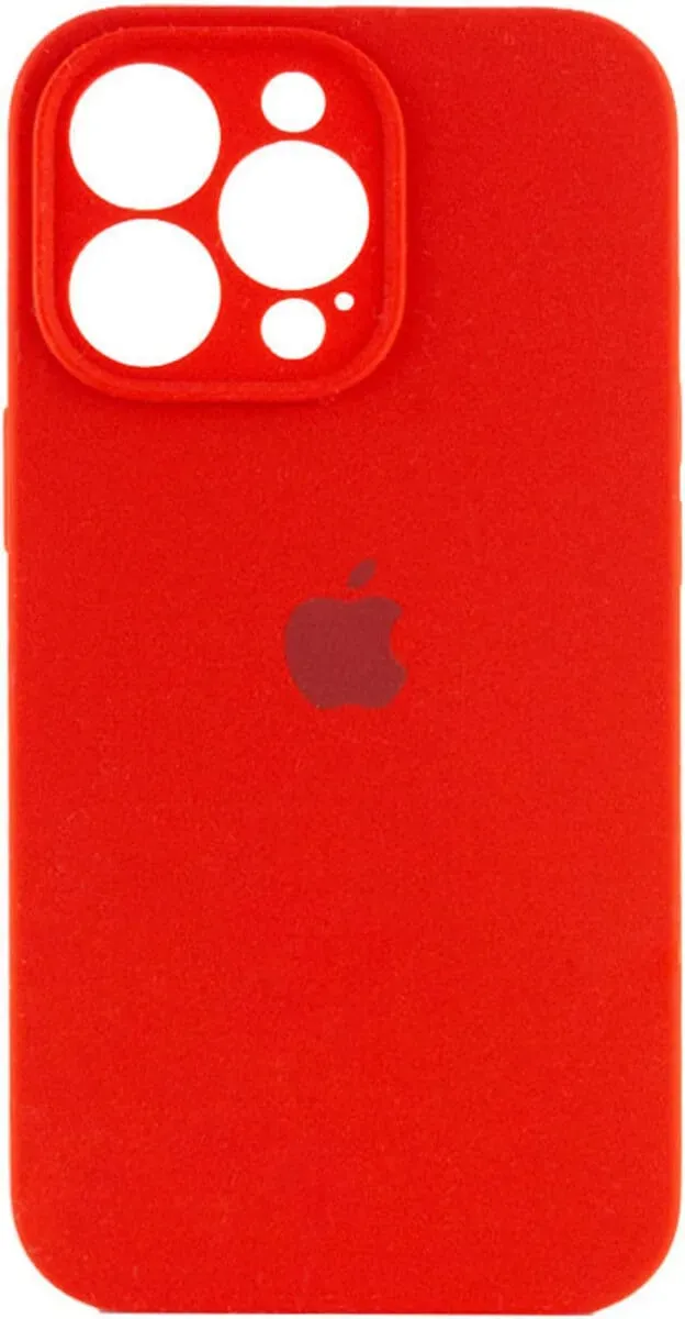 Чохол-накладка Silicone Full Case AA Camera Protect for Apple iPhone 15 Pro Max 11,Red