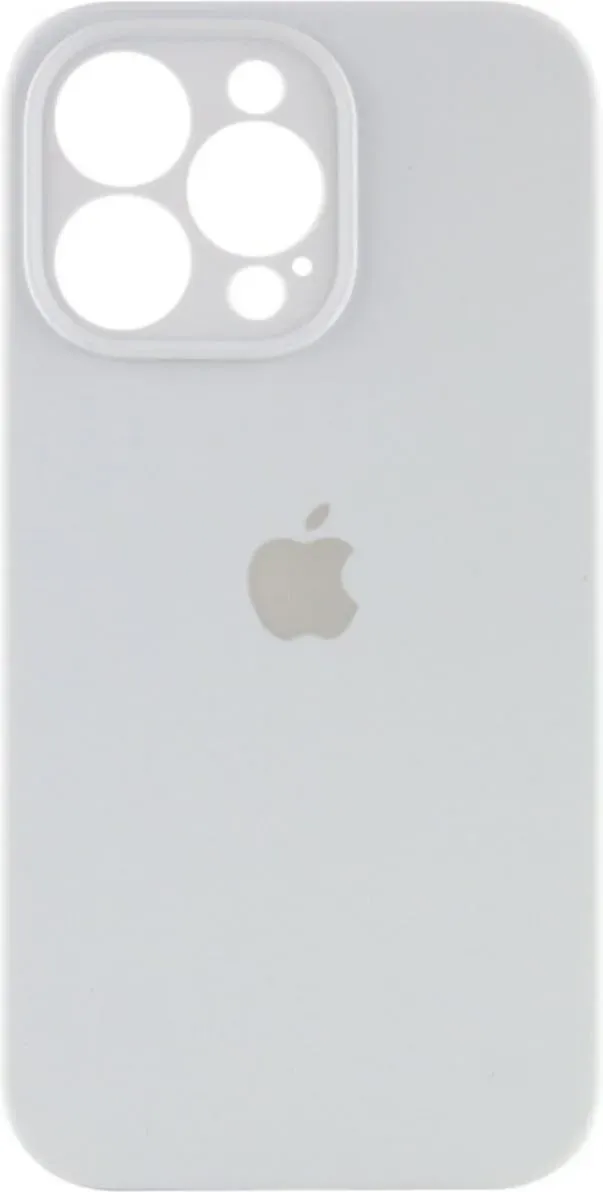 Чехол-накладка Silicone Full Case AA Camera Protect for Apple iPhone 14 Pro Max 8,White